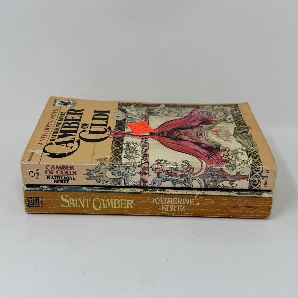The Legends of Camber of Culdi Trilogy by Katherine Kurtz Vol 1-2 Paperback Set - Picture 3 of 7